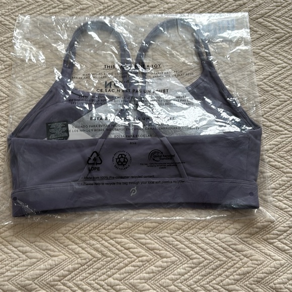 Peloton Cadent Strappy Elevate Bra brand New. Light purple - Picture 2 of 4